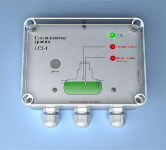 Сигнализаторы уровня различных смесей LC2-1 (бензиновые, масляные, жировые и прочие смеси) - внешний вид